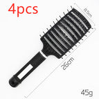 Black / No brush / 4pcs