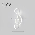 Note white 110V / White light