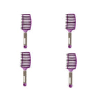 Purple / Brush / 4pc